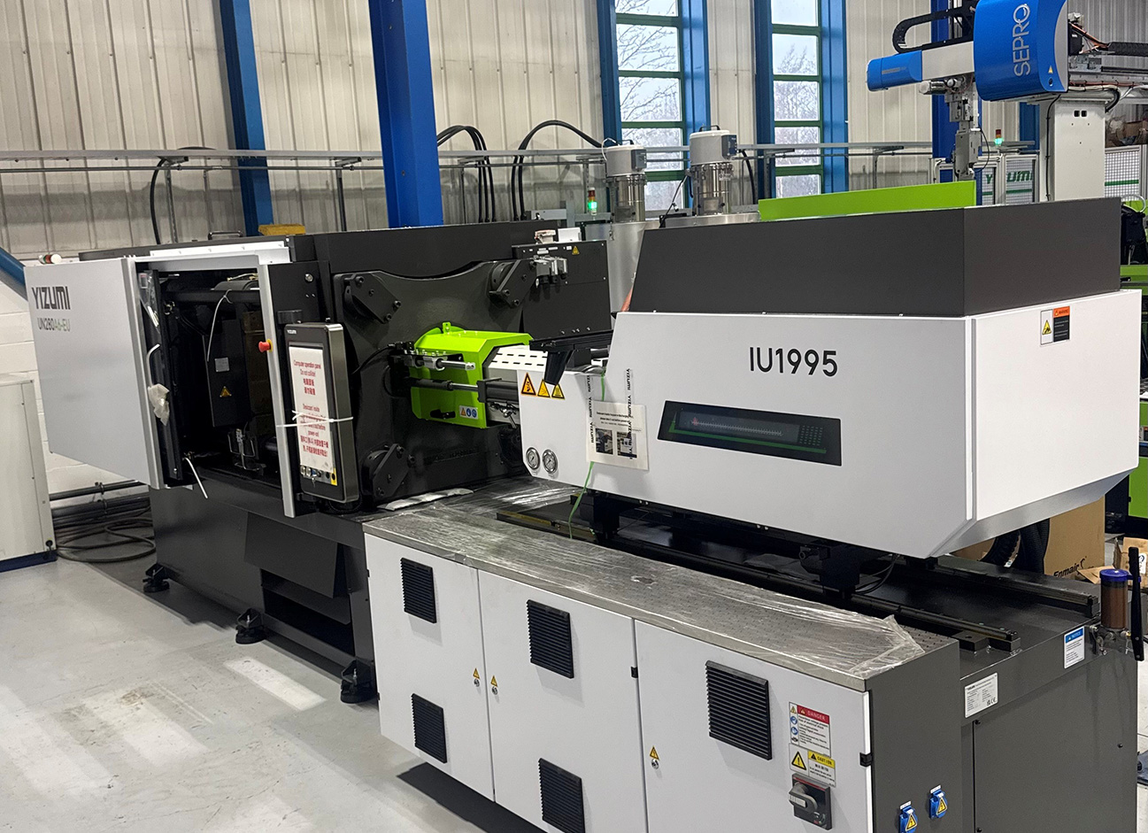 Significant Machinery Investment Phase 5: New 280T Yizumi Machine Delivered to Support Continued Growth